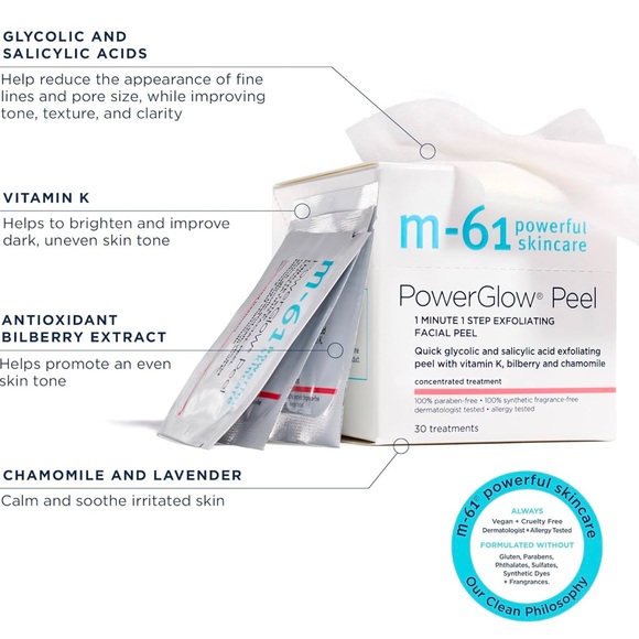 m-61 Power Glow Peel NEW IN BOX - Picture 2 of 11